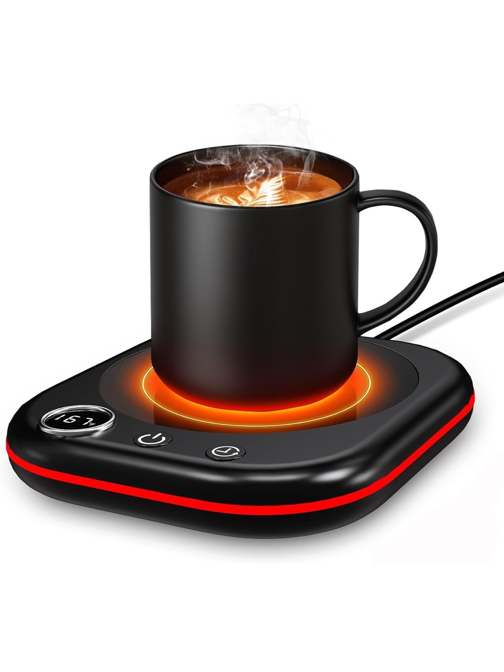 Coffee Mug Warmer - 36W Cup Warmer for Desk with Temperature Display